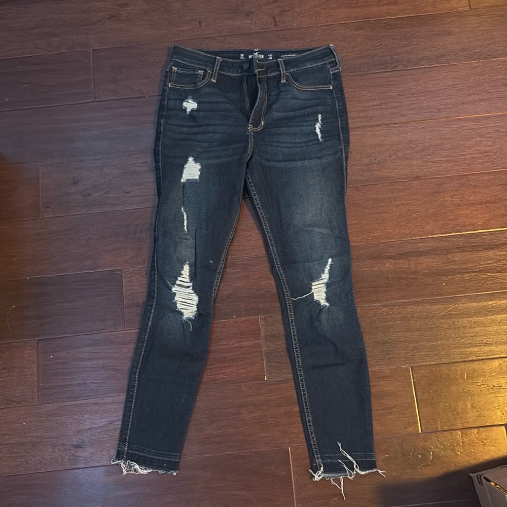 Hollister High Rise Skinny Jeans Size 27W - Picture 1 of 5